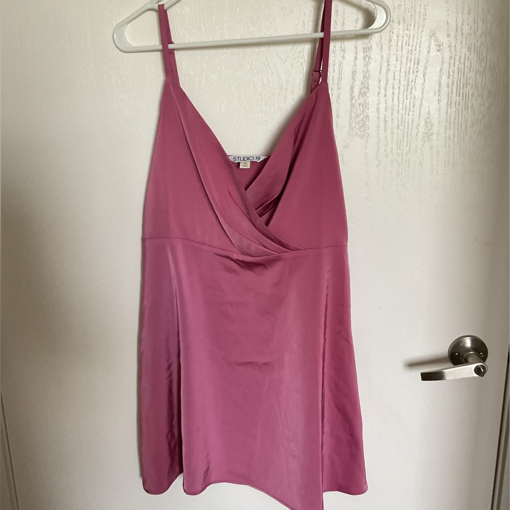 Pink mini dress